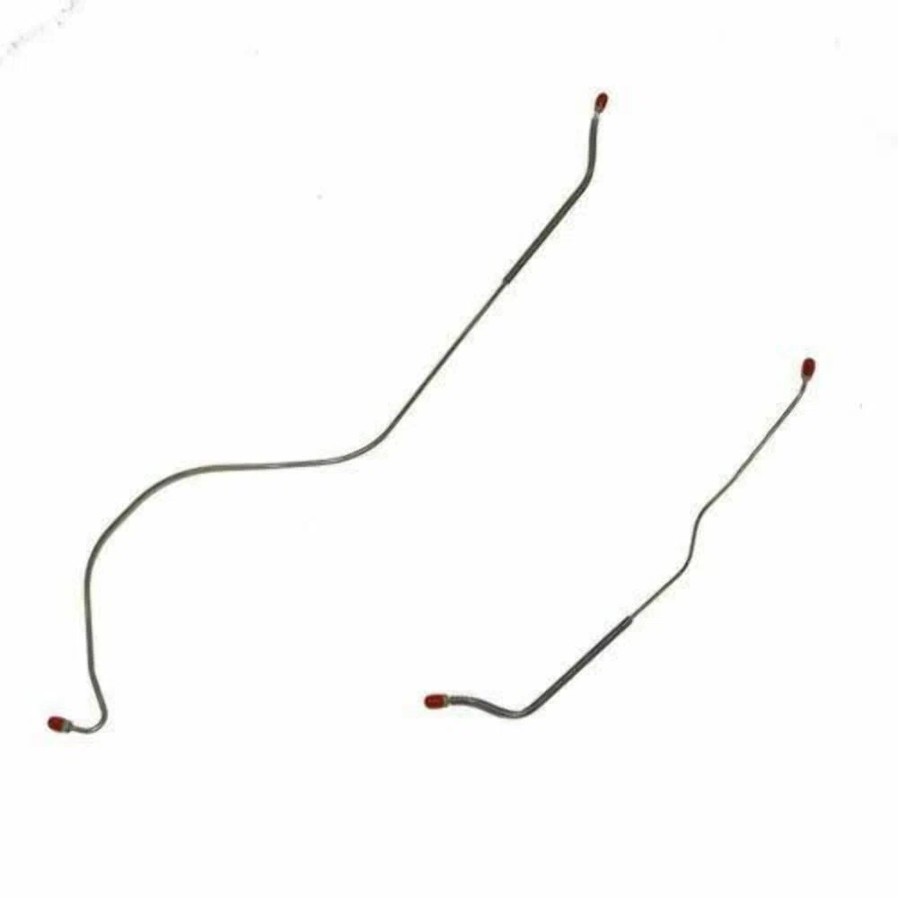1958-60 Ford Thunderbird Rear Axle Brake Lines 2 Set Steel - SRA5801OM